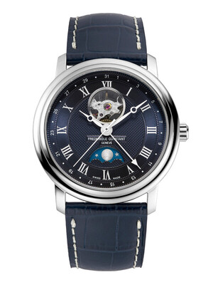 Classics Round Heartbeat Moonphase Heren FC-335MCNW4P26