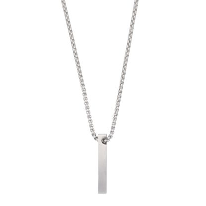 Necklace Memoire - Inox 60+10cm