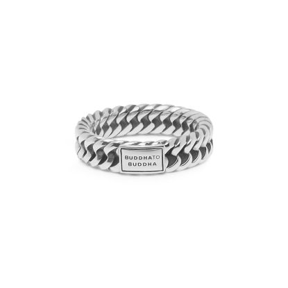 614 18 - Chain XS Ring Zilver