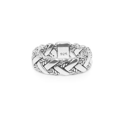 617 19 - George Texture Ring Zilver